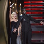 Kellie Pickler & Sean "Diddy" Combs onstage during the 47th Annual CMA Awards at the Bridgestone Arena on November 6, 2013 in Nashville, Tenn. Photo courtesy of the CMA.